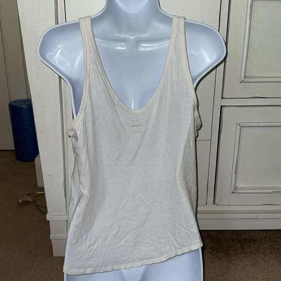 Everlane White Relaxed Tank Top - Picture 5 of 5